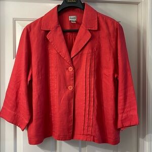 Chico’s Linen Jacket